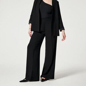 Spanx Carefree Crepe black Trouser Work wear pants
